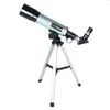 Freeshipping 360x50mm astronomiskt teleskop camping monokulärt med bärbart stativutrymme spotting scope monokulärt teleskop för början besl