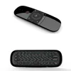 Télécommande sans fil 2.4G W1 Fly Air Mouse avec capteur Gyroscope Commande vocale pour Smart TV et Android TV Box