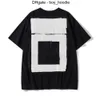 Classics Offs Luxury Mens T-shirt Designer Brand T-shirts Casual Summer Tops Tees Femme Back Arrow x Print T-shirt Couples Sports Tshirts Hip Hop Sleeve courte 97gd