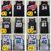 Ja Morant Basketball Jersey McGrady Francis Iverson Ming Starks Anthony Sprewell Frazier Barkley Robinson Kemp Smith Mutombo Garnett