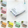 Godisfärg Clear Pen Case stor kapacitet Stationery Transparent Kid Pencil Box School Supplies