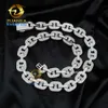 Pendant Necklaces Factory Wholesale Price Sterling Sier Gold Plated Vvs Moissanite Necklace Iced Out Cuban Link Chain