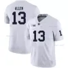 PSU Penn State Nittany Football Jersey NCAA College 11 Micah Parsons 26 Saquon Barkley 10 Nicholas Singleton 15 Drew Allar 13 Kaytron Allen Bleu Blanc Taille S-XXXL