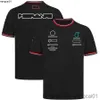 T-shirty męskie 2022 F1 T-shirt Formula 1 T-shirty T-shirty Polo Polo Fan Custom Racing Fan Summer Szybkie suche krótkie serie Serie
