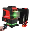 3D Green 12/16 Lines Laser Level 360 Horizontal Vertical Self-Leveling Cross Indoor Outdoor Remote Control Tester Abbfo