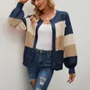 Giacche da donna Cardigan stile europeo Cappotto donna Giacca in maglia Manica lunga Primavera Autunno Inverno Abbigliamento Donna