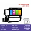 10.1 polegadas Android 12 Core Multimedia Video Audio System Player com navegação por GPS para Mitsubishi Outlander 2013-2018