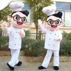 Halloween Cook Chef Mascot Costume Cartoon Anime Postacie unisex dorośli rozmiar świąteczny przyjęcie na zewnątrz strój reklamowy