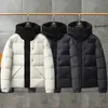 Męskie Down Parkas Designer Odzież Najwyższa jakość Madeirajacket Męska kurtka damska płaszcze kaczki kurtki czarna gumowa odznaka zimowa parka granica lady azjatycka 1-5