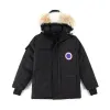 ホットセールカナダダウンジャケット08 Expedpting Women and Men Wolf Fur Winter Coat Mediual Length Winter New Style Stym