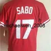 Retro Jersey Johnny Bench Jersey Joe Morgan Chris Sabo Mesh Wit Hennep Grijs Rood Flex Base Gestikt Vintage Baseball