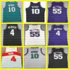 2023 Stitched Retro Basketball Jersey Vince Carter McGrady Penny 1 Hardaway Mike 10 Bibby Jerseys