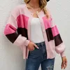 Giacche da donna Cardigan stile europeo Cappotto donna Giacca in maglia Manica lunga Primavera Autunno Inverno Abbigliamento Donna