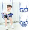 Camp Furniture Kids Baby Canvas Swing Switing com uma cabana de corda para a cesta de pendura de brinquedo ao ar livre