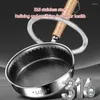 Pans Nonstick Frying Skillets Cooking Pots Omelets Steak Pancake Cookware Flat Bottom Kitchen Accessories