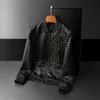 Chemises décontractées pour hommes 2021 automne lettre impression décontracté Jack hommes haute qualité hommes Bomber veste affaires sociales vestes veste Streetwear vêtements M-5XL W0410