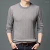 Maglioni da uomo Autunno Inverno Uomo Manica lunga Maglione che tocca il fondo Coreano Versatile Solido Streetwear Moda Abbigliamento maschile Maglioni in maglia Top