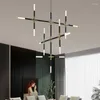 Muurlamp moderne luxe creatief voor woonkamer slaapkamer indoor decoratie sconce zwarte led verlichting armatuur lange combo