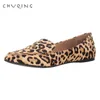 GAI Kleid Damen Casual Flache Slipper Damenmode CHUQING Marke Leopard Schuhe Trend Atmungsaktiv und Komfortabel 231110