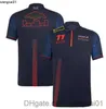 Camisetas masculinas F1 Racing Polo Suit 2023 Tese de verão de lapela T-shirt Mesmo Sty Customization 4123