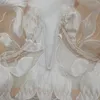 Andere slipjes Franse lingerie sexy dames ondergoed set push -up bra kanten transparante panty sets bruiloft witte dunne 230411