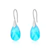 Dangle Earrings Jewelry Stud 925 Fashion Ladies Buresatile Shiny Crystal Multi-Color Wholesale Silver