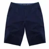 Мужские шорты летние повседневные шорты классические мужские шорты для моды хлопковые колена, спортивные брюки брюки брюки большие 44 макулина нижний пляж 230412