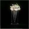 Party Decoration High Quality Transparent Clear Acrylic Flower Stand/ Table Centerpiece IMake094 Drop Delivery Home Garden F DHPHW