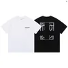 Camicie da uomo estate designer abbigliamento tops sciolti tops man casual strade per graffiti ference a manica corta magliette a magliette nere bianche s-xl .spfk#001