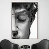 Nordic David Head Sculpture Affischer and Prints Black and White Wall Art Canvas målningar Moderna vardagsrumsdekoration Bilder