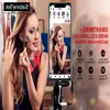 Livraison gratuite Smart Mike Microphone Bluetooth sans fil Réduction du bruit radio en temps réel Dispositif d'enregistrement vidéo court Vlog pour Vlogger Jdsxq