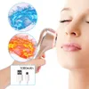 Face Massager Cold Hammer Ultrasonic Cryotherapy LED Pon Shrink Pores Lifting Vibration Massager Ultrasound Eye Skin Care Device 230411