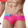 Underpants Men Briefs Underwear Cotton Modal Men Briefs Shorts Mens Calzoncillos hombre Mesh Men Cuecas Briefs Underpants W0412