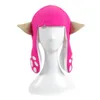 Party Hats Game 2 Inkling Squid Cosplay Hat Winter Balaclava Carniva Halloween Cap Costumes Accessories Adult Kids Gift Prop 230411