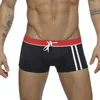 Men's Shorts Summer Man's Sexy Swimsuit Swimming Boxer Briefs Fashion Surfing Board Quick Dry Swimwear Swim Trunks Beachwear