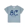 Футболки Bobo Childrens Tshirt 2023 Весеннее лето младшие мальчики и девочки повседневное мультфильм с коротким рукавом топ 111y 230412