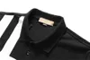 2023 Mens T-shirt Polo shirts Designer Topmerk Kortholingskraag Borduurwerk katoen Blend Animal Print Fashion Black Short Summer Grootte M-3XL 01