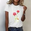 Dames t shirts lange mouw dames moederdag shirt vrouwen grafisch voor top schephals