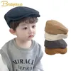 Caps hoeden mode babyjongen katoen kinderen cap voor meisjes jongens baret kinderen accessoires 24y 230412