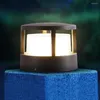 Waterproof Landscape Courtyard Deck Post Pillar Light 12W Outdoor Garden Column Villa Pathway Fence Lamp