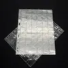 Serise sätter PVC Plastic Coin Holders Mappsidor Sheets For Storage Hard Cash Money Collection Mini Penny Bag Bags302V
