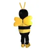 Costume de mascotte d'abeille de Noël personnage de dessin animé Carnaval unisexe adultes taille Halloween fête d'anniversaire fantaisie tenue de plein air pour hommes femmes