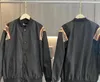 BJH806 4XL vestes de baseball noir col montant hommes veste de designer printemps manteaux pour hommes