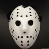 Halloween White Porous Men Mask Jason Voorhees Freddy Horror Movie Hockey Scary Masks For Party Women Masquerade COS228Z