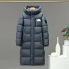 Högkvalitativ berömd designer Herrlängt Long Down Jacket CO-Mandring Canada North Winter Hooded Coat Jackets Outdoor Men Clothing Windproect