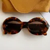 23SS Temporada Gafas de sol ovaladas de gran tamaño para mujer en acetato Hombres y mujeres Estilo de moda Gafas de alta calidad 100% Protección UVA / UVB LW40091 Con caja 40091