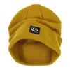 Bonnets pour hommes femmes Smiley Face chaud chapeau d'hiver Toque unisexe chapeau cadeaux pour adultes concepteur temps froid filles garçons jeunes