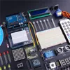 Freeshipping Project Super Starter Kit med Tutorial/ 5V Relay/ R/ 3/ Motor/ Prototype Expansion Board för DAPPF