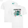 Herr T-shirts F1 T-shirts Formel 1 Lewis Hamilton Team Racing Car 3D-tryck Män Kvinnor Mode T-shirt med o-ringad överdimensionerad T-shirt Barn T-shirts Toppar Jersey 3M412