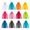 Utomhusjackor Hoodies Camping Jacket unisex vattentät solskyddskläder fiske jaktkläder snabb torr vindbrytare med fickan 230412